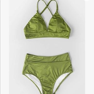 Gem Tone High Waisted Bikini